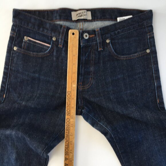 Naked & Famous Super Guy Stretch Selvedge Button Fly Jeans 33 - Picture 10 of 11